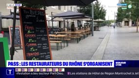 Pass sanitaire: les restaurateurs du Rhône s'organisent