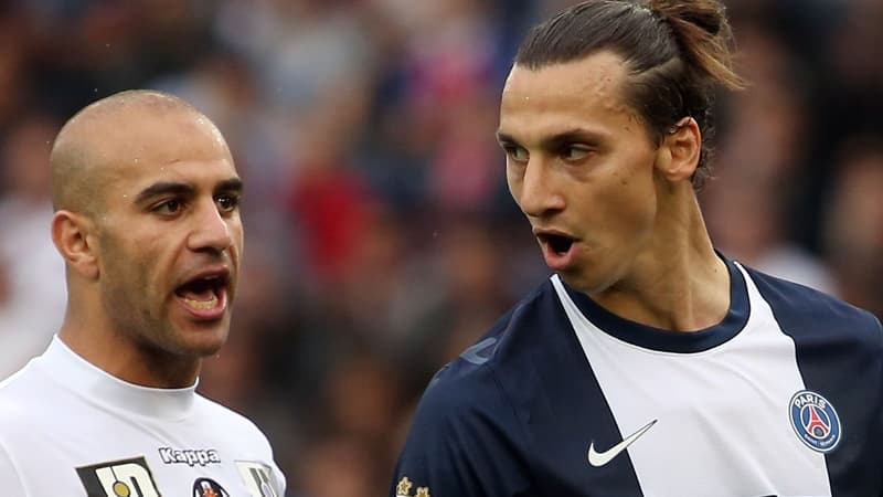Ayem Abdennour et Zlatan Ibrahimovic