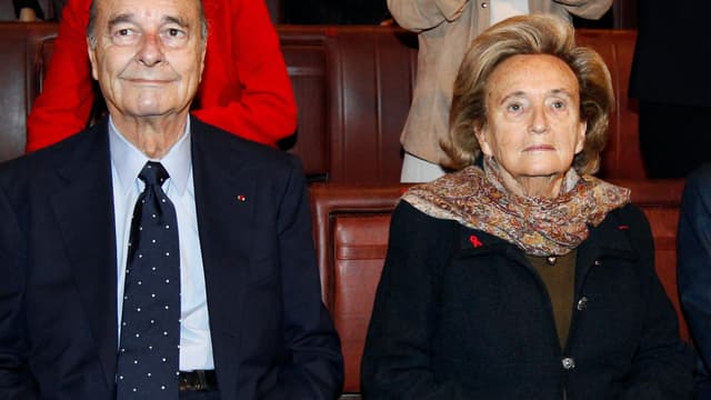 Jacques et Bernadette Chirac
