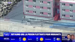 Royaume-Uni: les premiers demandeurs d'asile se sont installés à bord du Bibby Stockholm, des associations dénoncent une "prison flottante"