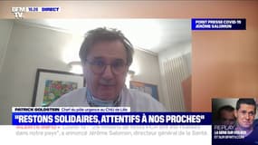 Déconfinement: pour le chef des urgences du CHU de Lille, "il ne faut pas qu'on refasse collectivement les erreurs qu'on a faites la première fois"