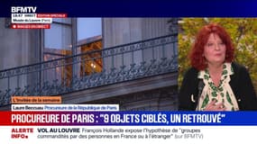 Vol au Louvre: la procureure de Paris, Laure Beccuau, déclare que la police judiciaire a reçu "un témoignage qui signalait que l'un des malfaiteurs s'était débarrassé d'un gilet jaune"