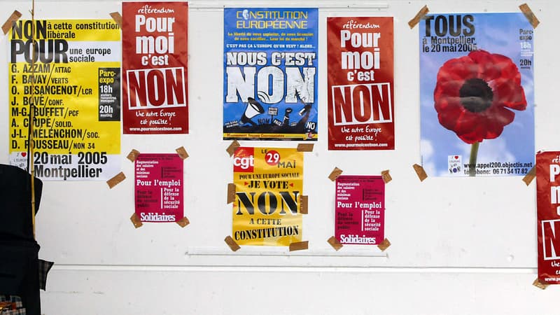 Le 29 mai 2005, la France disait "non" à l'instauration d'une constitution européenne.