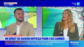 Le café des sports avec @B_Coupelon : un début de saison difficile pour l'AS Cannes