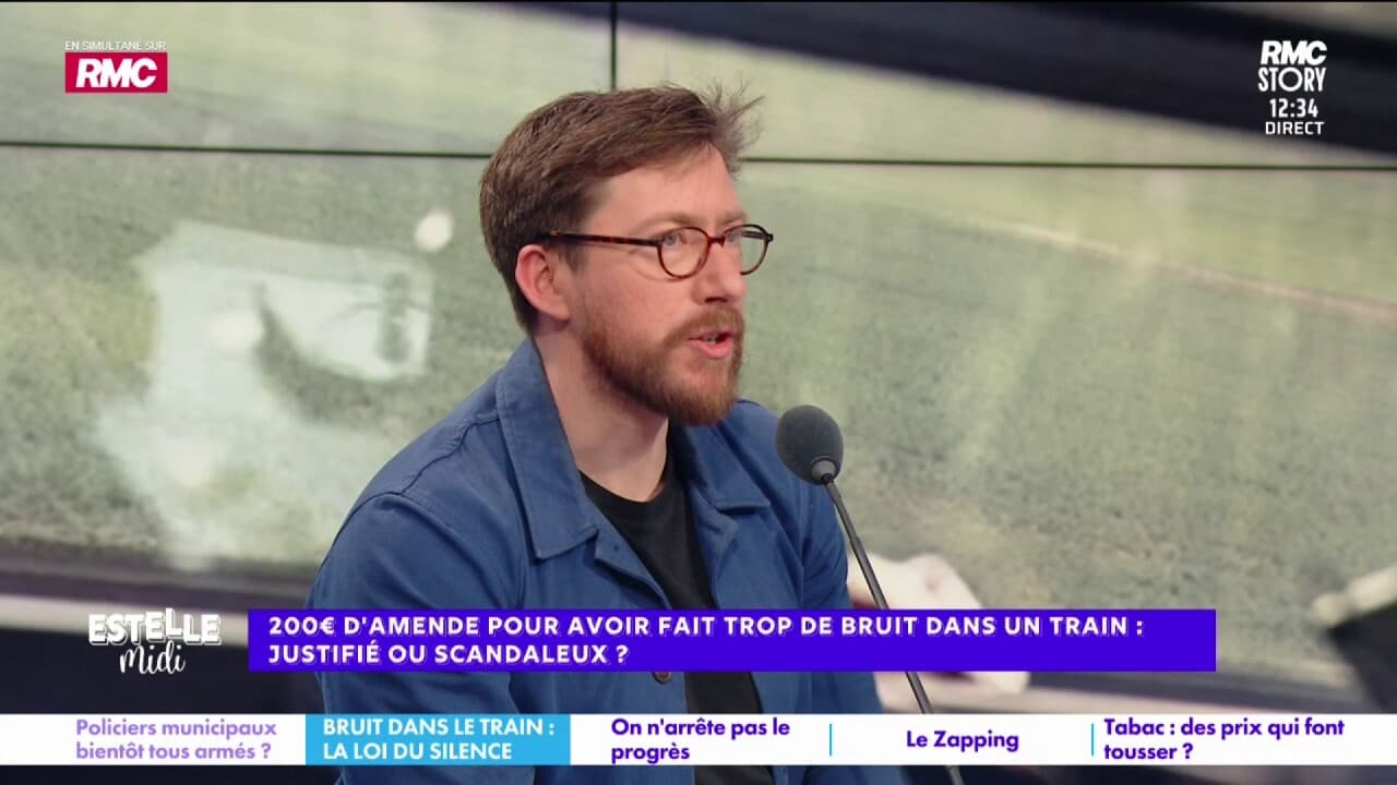 Pierre Rondeau Amendes/Bruit dans le train :