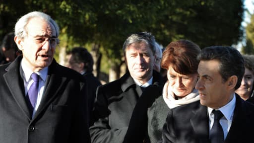 Bernard Debré, ici à gauche en 2012, ne souhaite pas le retour de Nicolas Sarkozy.
