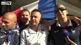 Football / Equipe de France / Les supporters présents auprès des Bleus - 15/06