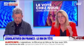 "J'ai mal à ma France": Danielle Simonnet réagit aux résultats du premier tour des législatives 2024