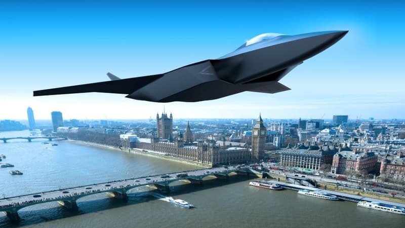 Défense: le Royaume Uni met 740 millions d'euros pour le lancement de son avion de combat du futur