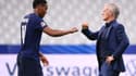 Anthony Martial et Didier Deschamps