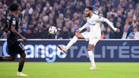 Pierre-Emerick Aubameyang lors du atch de Ligue 1 OM-Clermont, 17 décembre 2023