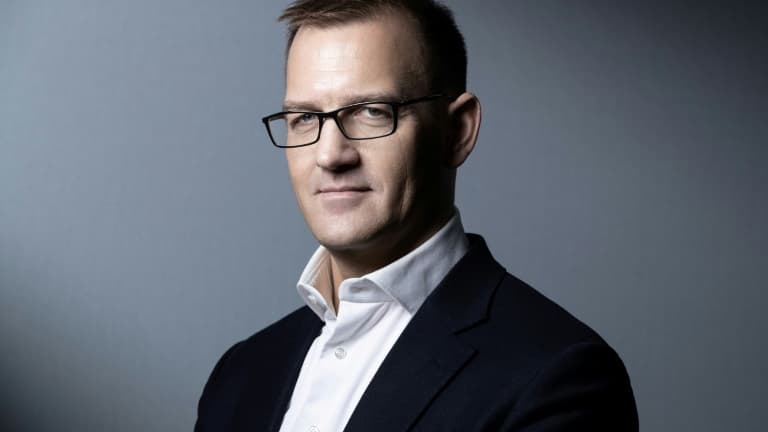 L'homme d'affaires tchèque Daniel Kretinsky à Paris, le 22 janvier 2020