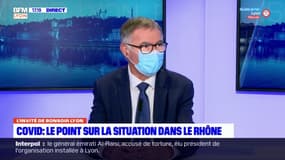 Rhône: pour Jean-Yves Grall, directeur de l'ARS, "il faut absolument reprendre les gestes barrières"