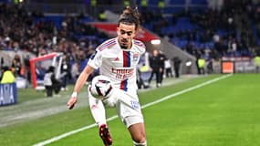 L'arrière droit de l'OL Malo Gusto