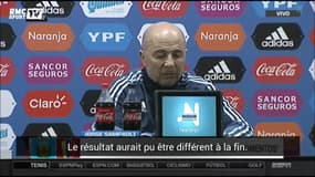 Sampaoli est "préoccupé", il n'a que Messi au niveau...
