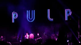 Le  groupe Pulp, en concert à Coachella en 2012.