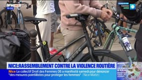 Nice: un rassemblement pour rendre hommage au cycliste tué à Paris