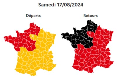 Ce samedi sera synonyme de chassé-croisé pour de nombreux Français.