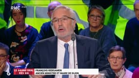 #GrandOral "Je n'ai jamais soutenu les #giletsjaunes. Dès le début j'ai demandé que les manifestations soient déclarées. Je n'ai jamais mis de gilet jaune et je n'en mettrai jamais !" @frebsamen #GGRMC 