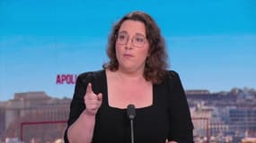 Cyrielle Chatelain, la présidente du groupe Écologiste et Sociale à l'Assemblée nationale le 9 décembre 2025.