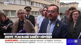 Épidémie de grippe: "Il faut davantage encourager la vaccination", appelle Yannick Neuder, ministre délégué à la Santé