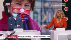 Le monde de Macron: Bachelot annonce la tenue de deux concerts-tests - 16/02