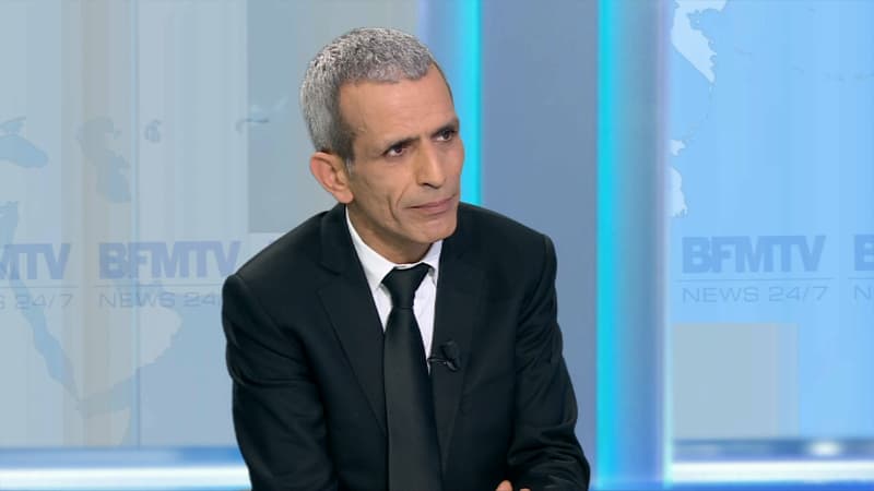 Malek Boutih invité de Ruth Elkrief, le mercredi 6 avril 2016.