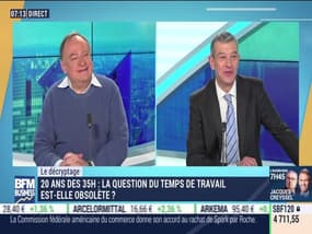 Le décryptage  : 20 ans des 35 heures, la question du temps de travail est-il obsolète ? par Jean-Marc Daniel et Nicolas Doze - 17/12