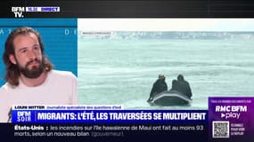 Traversée de la Manche par les migrants: "Le Royaume-Uni est un peu la solution de la dernière chance", affirme le journaliste Louis Witter