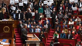 Élisabeth Borne à l'Assemblée nationale le 16 mars 2023