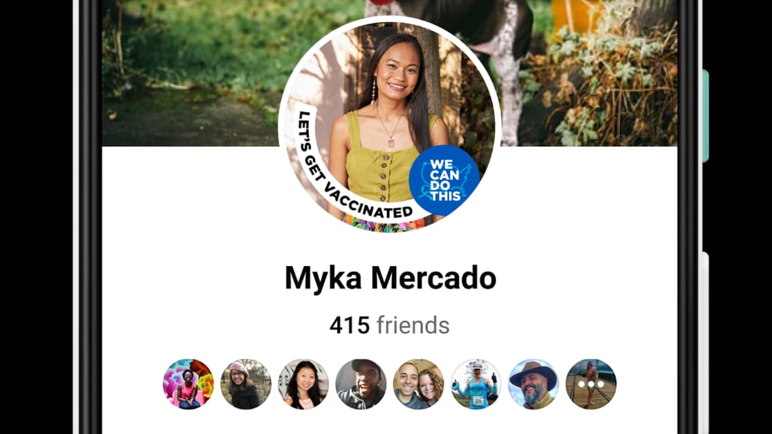 Les nouveaux filtres Facebook liés à la vaccination Les nouveaux filtres Facebook liés à la vaccination