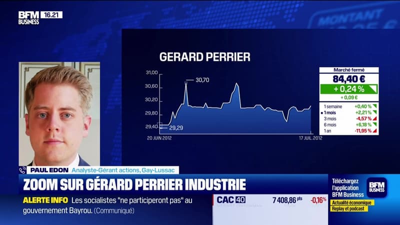 Valeur ajoutée : Ils apprécient Gérard Perrier Industrie - 13/12