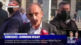 Éric Zemmour "attend les prochaines vagues de sondages"