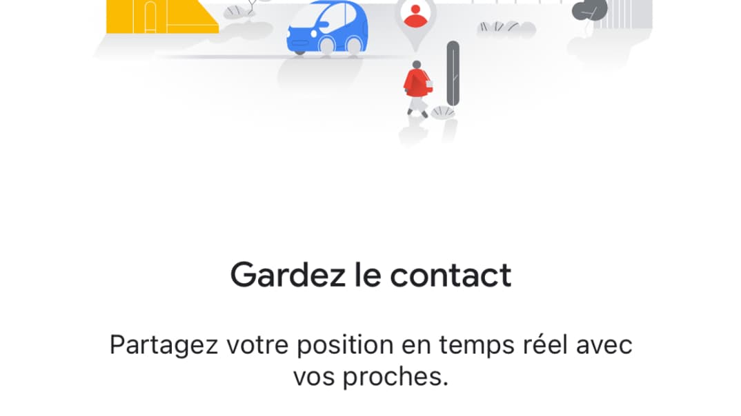 Partage de position sur Google Maps Partage de position sur Google Maps