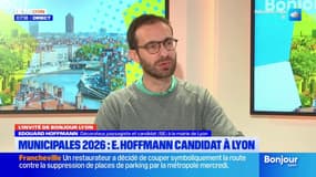 Municipales à Lyon: Édouard Hoffmann revendique son authenticité