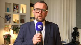 Cédric Van Styvendael, maire (PS) de Villeurbanne, le 13 avril 2025.