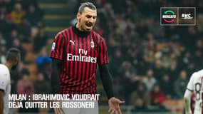 Mercato : Ibrahimovic voudrait déjà quitter Milan