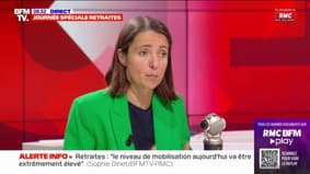 Sophie Binet estime qu'Emmanuel Macron "ouvre en grand les portes à l'extrême droite"