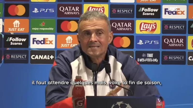 PSG : "Ce que je vois me plaît", Luis Enrique aime le nouveau visage de son équipe