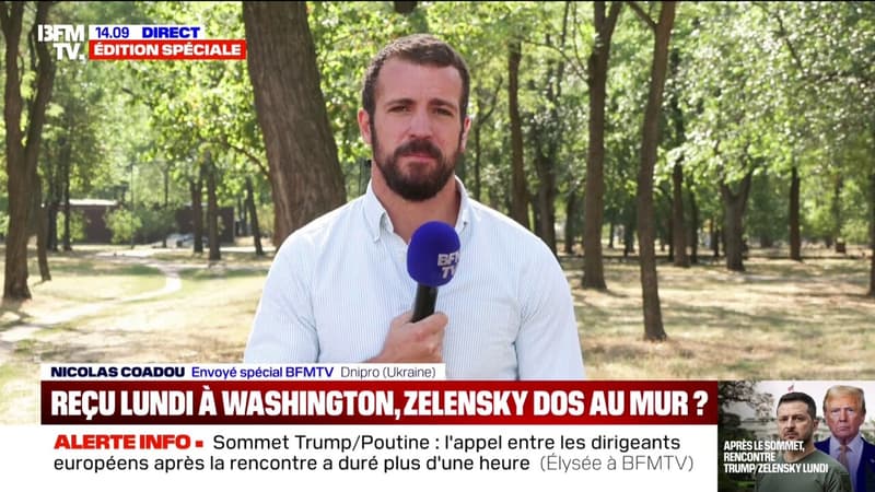 La réaction de Volodymyr Zelensky et des Ukrainiens à la rencontre entre Donald Trump et Vladimir Poutine