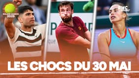 Roland-Garros : Quentin Halys, Alcaraz, Sabalenka... les principales affiches du 30 mai