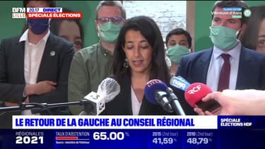 Karima Delli après sa défaite aux régionales: "Les écologistes et la gauche sont de retour au conseil régional"