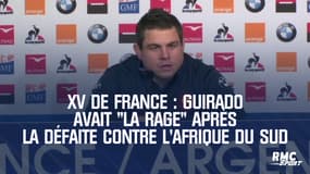 XV de France : Guirado avait "la rage" après la défaite contre l'Afrique du Sud