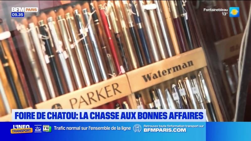 Foire de Chatou: la chasse aux bonnes affaires