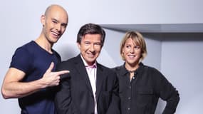 Maxime Barbier (DG de MinuteBuzz), Gilles Pélisson (PDG de TF1) et Laure Lefevre (présidente de MinuteBuzz) il y a un an lors du rachat de 62,9% du site par TF1