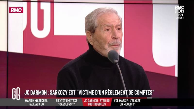 "Nicolas est victime d'un règlement de comptes": Jean-Claude Darmon défend son ami Sarkozy
