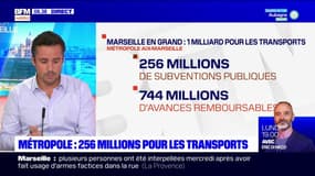 Marseille: 256 millions d'euros pour les transports en commun