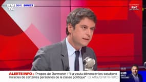  "Je ne sais pas d'où ça sort" déclare Gabriel Attal sur le doublement des parts fiscales dès le premier enfant