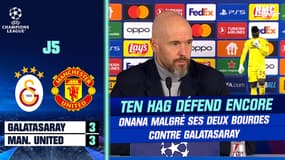 Manchester United : Ten Hag défend encore Onana malgré ses deux bourdes contre Galatasaray