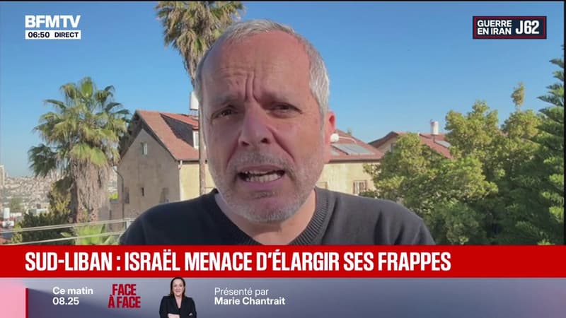 Guerre au Moyen-Orient: Israël menace d'étendre ses frappes dans le sud du Liban